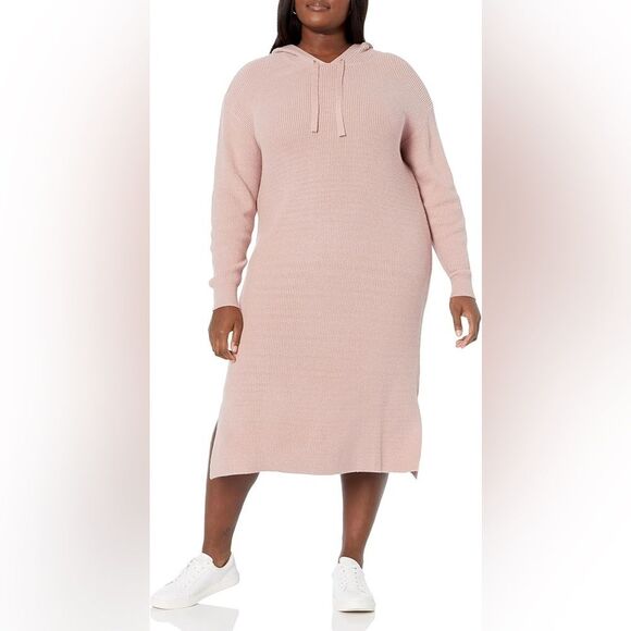 NWT The Drop Cuddle MIDI Sweater Dress with Hoodie knockoff Taylor swifts dress - Picture 3 of 10